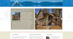 Desktop Screenshot of gandsconstructiontahoe.com